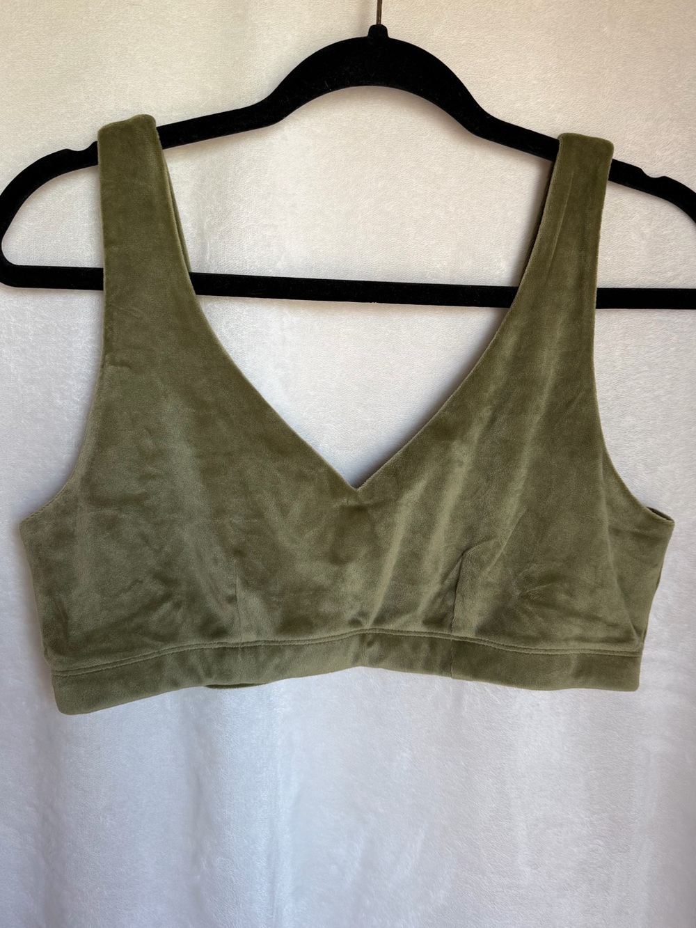 Velour Bralette